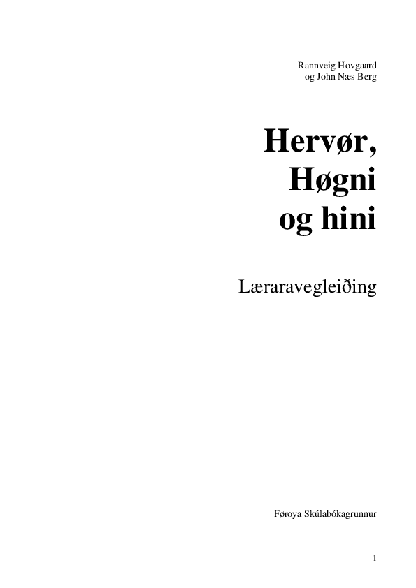 Læraravegleiðing