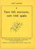 Tann lítli murturin, sum vildi spæla