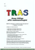 TRAS. Blað 